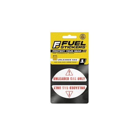 Fuel Stickers Unleaded Sticker, Gas Cap Label for Fleet Vehicles: Car, SUV, Rentals, Hvy-Dty, 2''x1'' 1 Pair Z-GCUGO